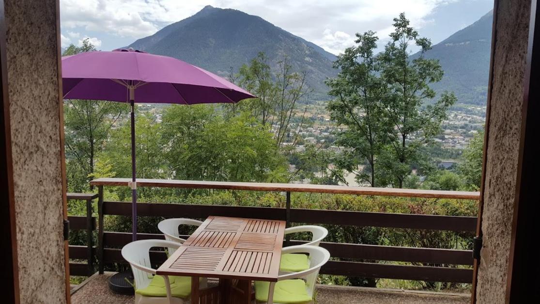 Studio Sympa Avec Terrasse , Maxi 4 Pers.Briancon Eksteriør bilde