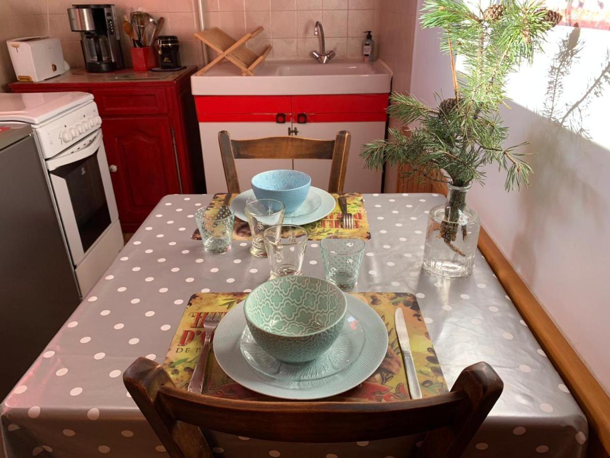 Studio Sympa Avec Terrasse , Maxi 4 Pers.Briancon Eksteriør bilde