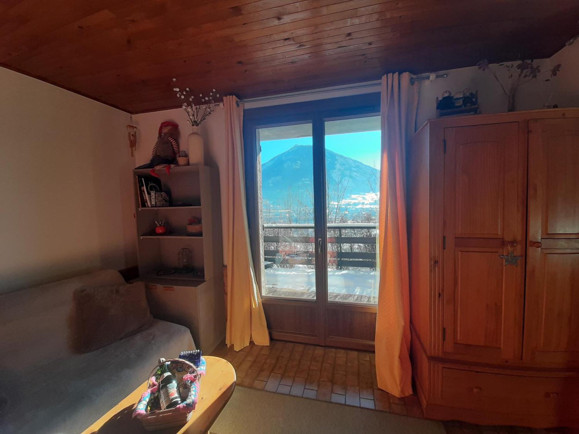 Studio Sympa Avec Terrasse , Maxi 4 Pers.Briancon Eksteriør bilde