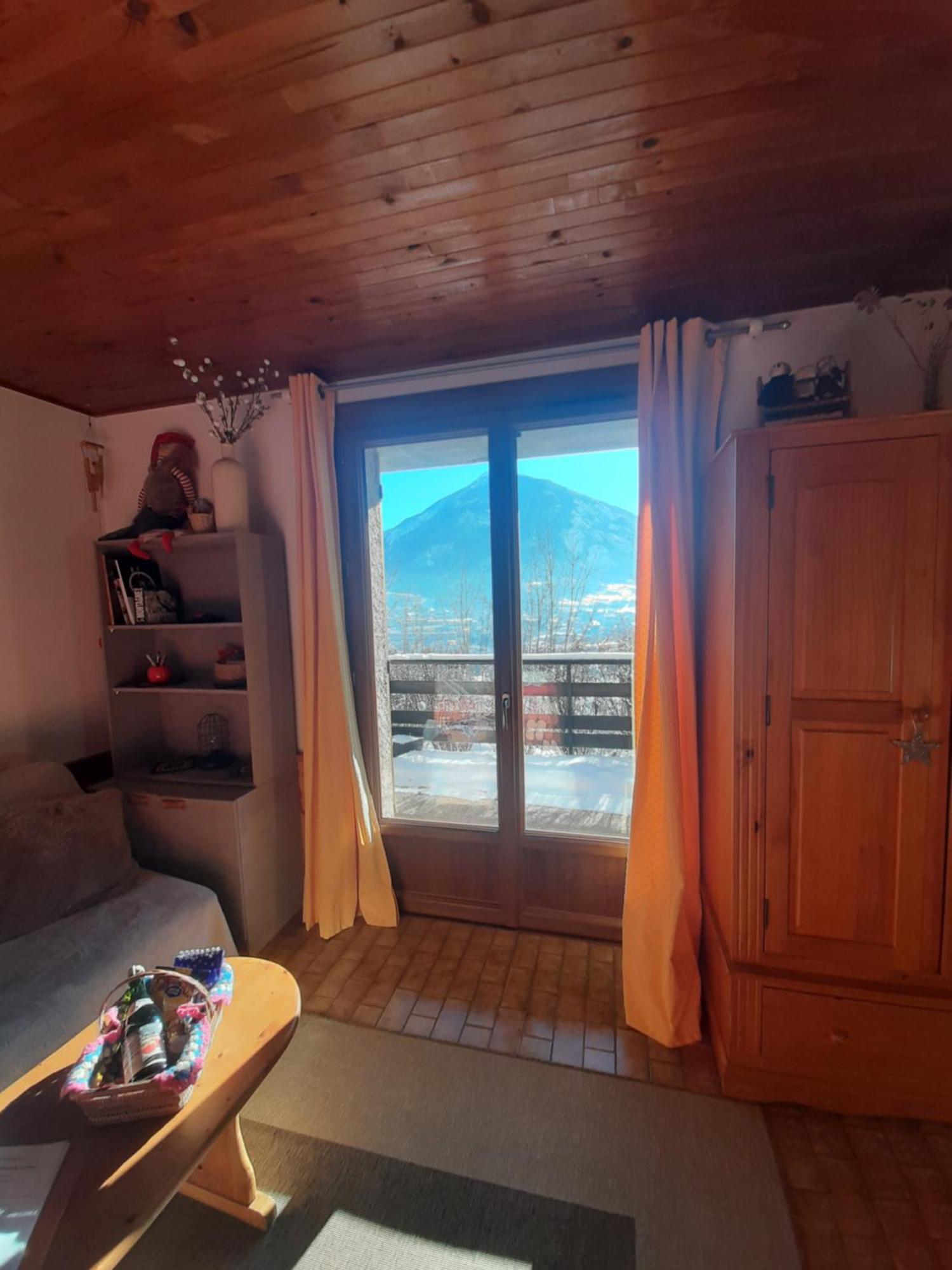 Studio Sympa Avec Terrasse , Maxi 4 Pers.Briancon Eksteriør bilde